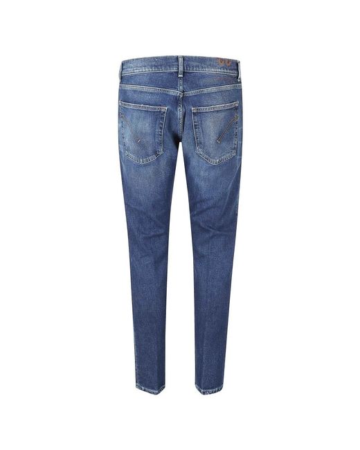 Dondup Blue Slim Fit Jeans for men