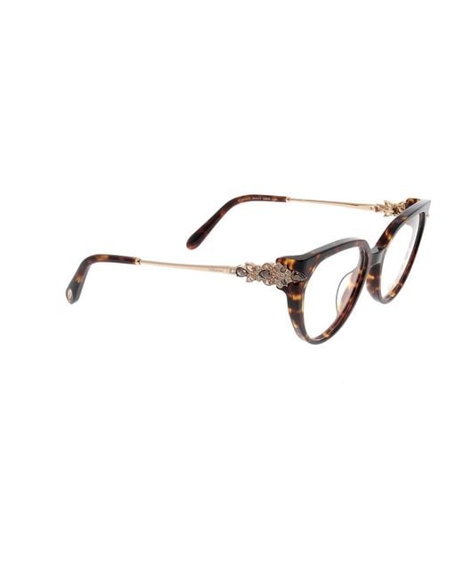 Glasses Chopard de color Brown