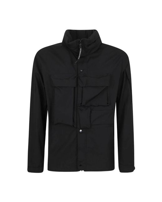 C P Company Black Light Jackets for men