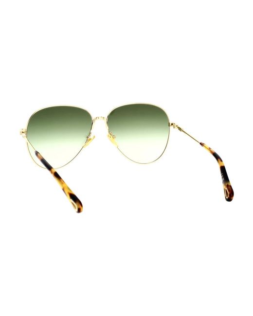 Chloé Green Sonnenbrille CH0177s 004