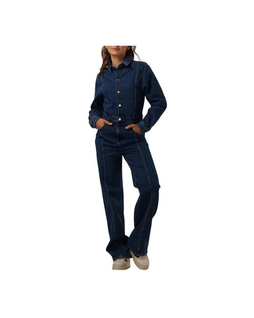 Another Label Jumpsuits in het Blue