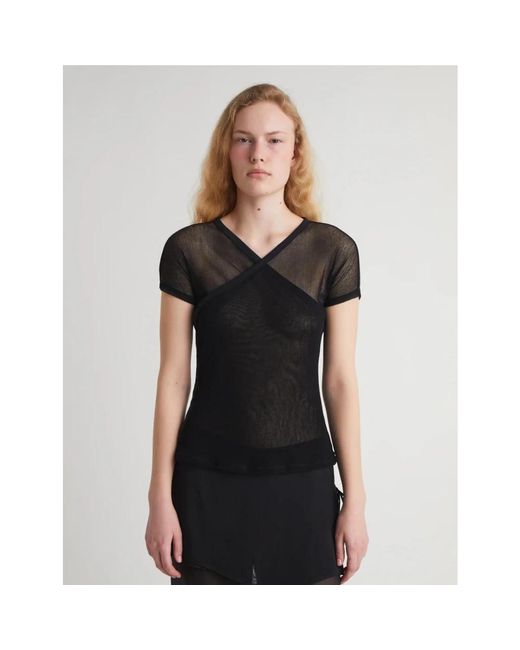Paloma Wool Black Blouses