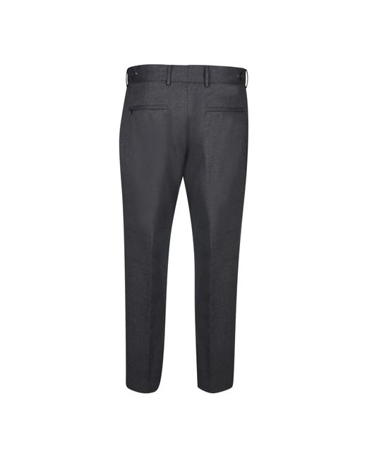 PT Torino Broeken ,Grijs ,Wol Grijze Wolmix Getailleerde Broek in het Gray voor heren