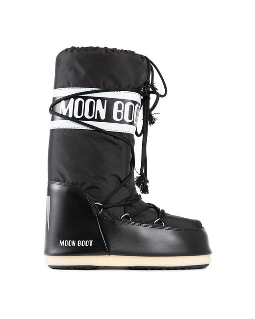Moon Boot Black Winter Boots
