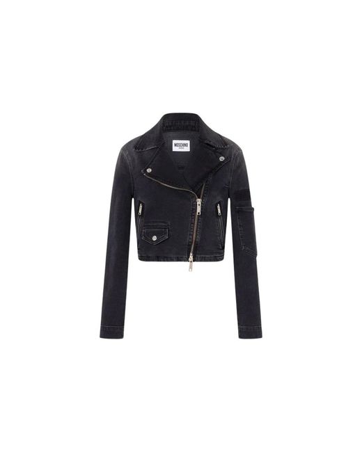 Moschino Black Denim Jackets