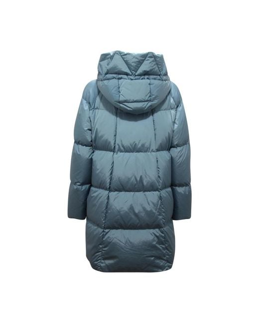 Max Mara Blue Down Jackets