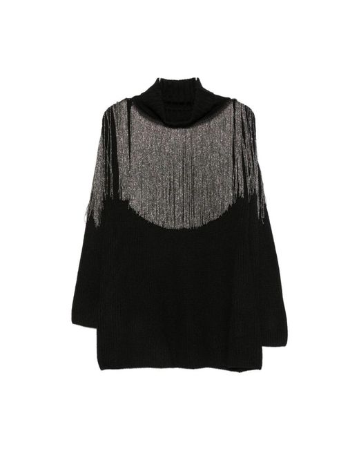 Pinko Black Turtlenecks