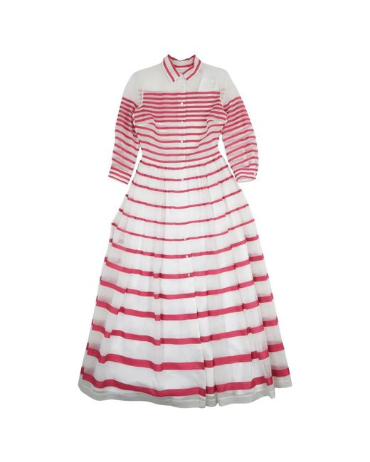 Sara Roka Pink Shirt Dresses