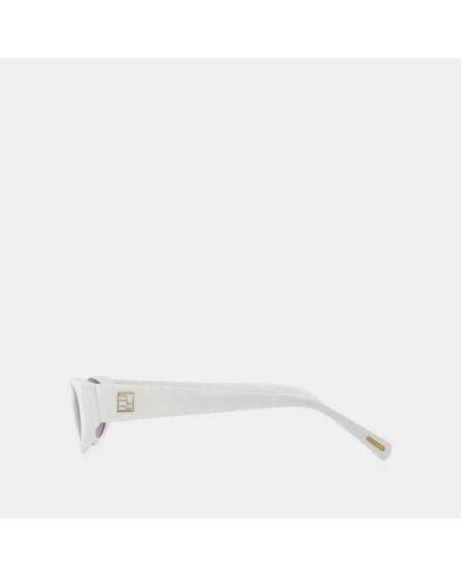 By Far Purple Sunglasses