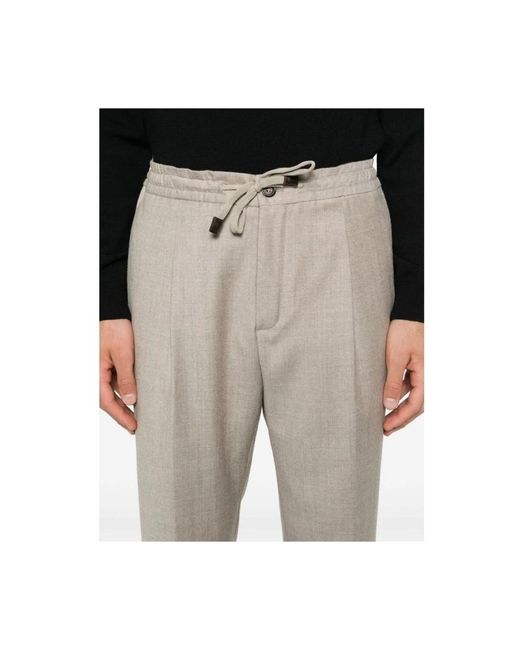 Incotex Natural Straight Trousers for men