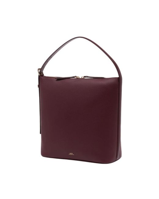 A.P.C. Purple Handbags