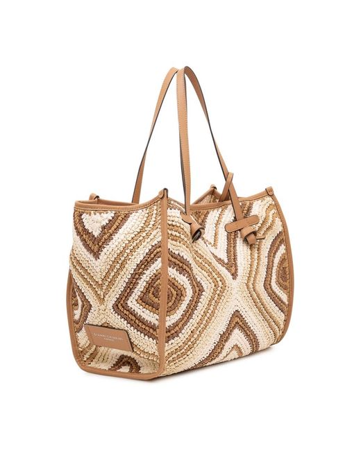 Gianni Chiarini Brown Shopping Bags
