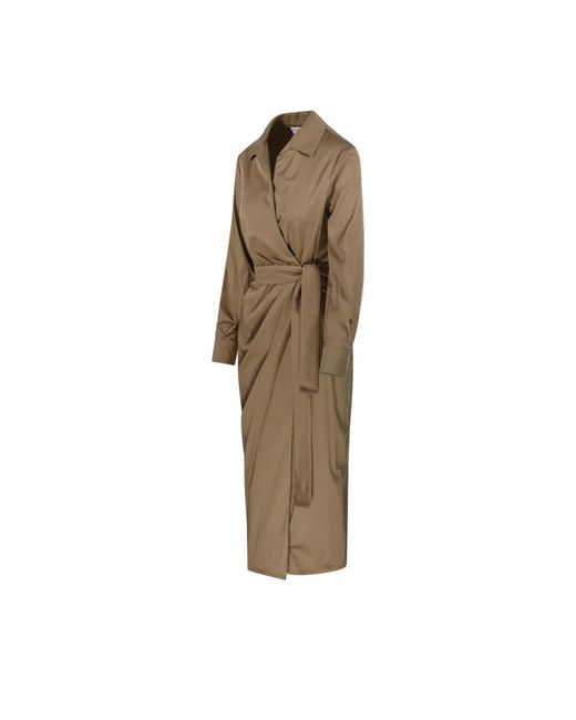 Max Mara Natural Wrap Dresses