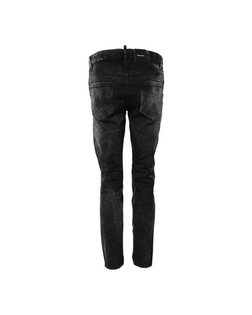 DSquared² Black Slim Fit Jeans