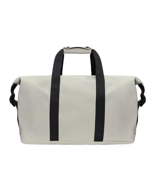 Rains Black Weekend Bags for men