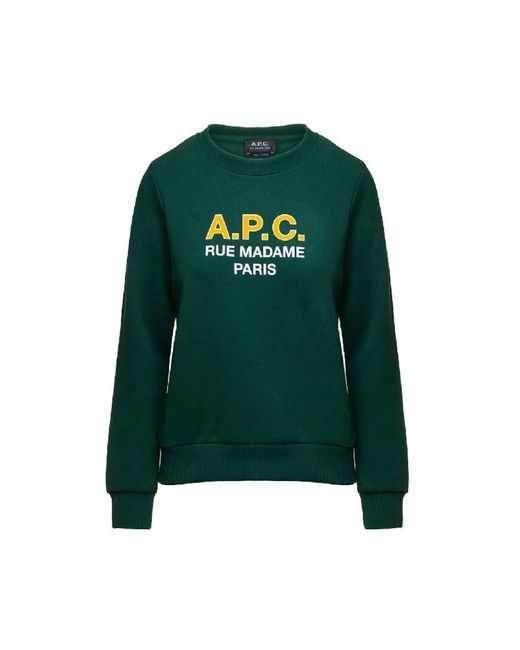 Sweatshirts di A.P.C. in Green