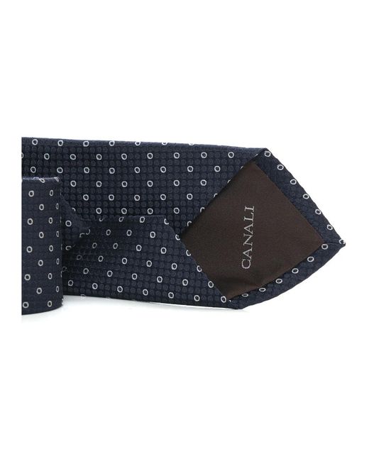 Ties di Canali in Blue da Uomo