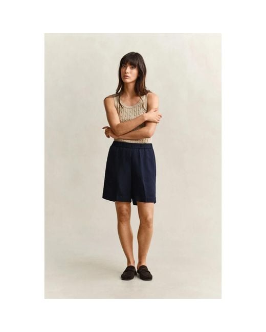 Gant Blue Casual Shorts