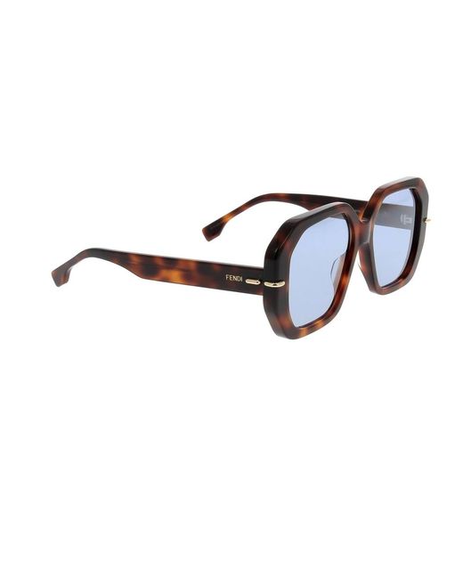 Fendi Sunglasses in het Brown