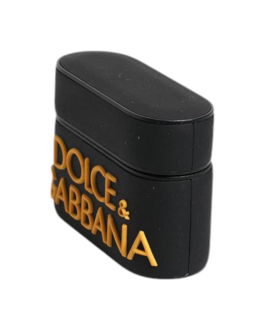 Dolce & Gabbana Black Phone Accessories for men