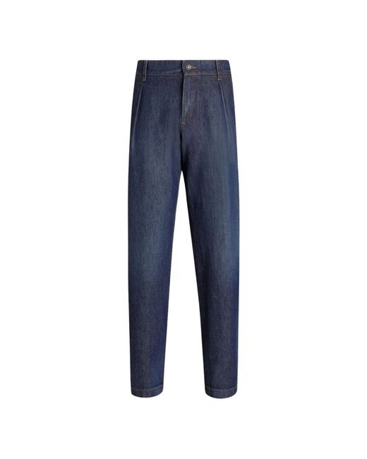 Dolce & Gabbana Straight Jeans in het Blue voor heren