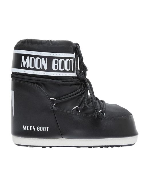 Moon Boot Black Winter Boots