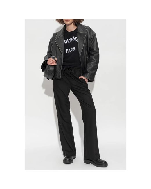 Zadig & Voltaire Straight Trousers in het Black