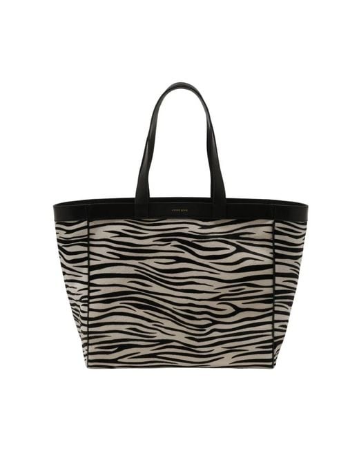 Anine Bing Black Shopping Bags