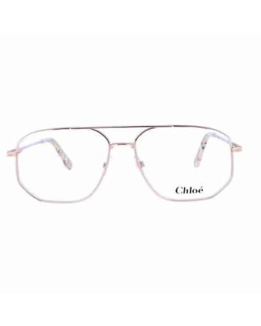 Glasses di Chloé in Natural