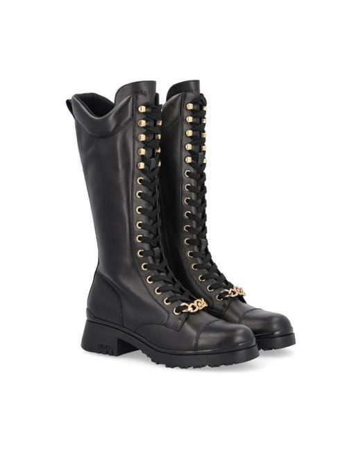 Liu Jo Black High Boots