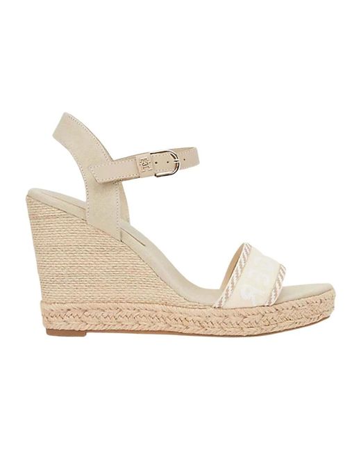 Tommy Hilfiger White Wedges