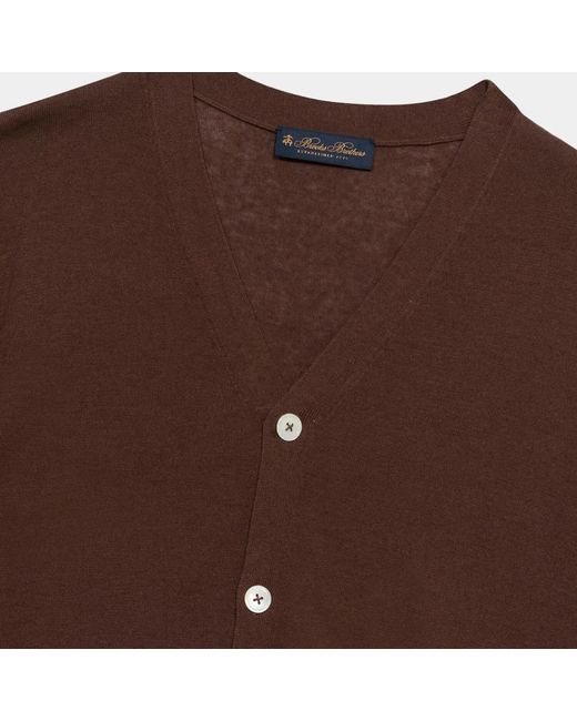 Brooks Brothers Brown Cardigans for men