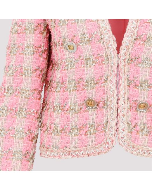 Jackets > tweed jackets Giambattista Valli en coloris Pink