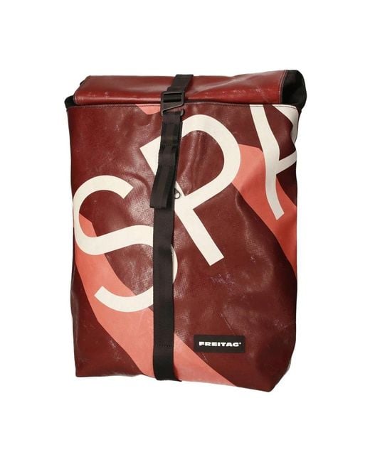 Freitag Red Backpacks for men