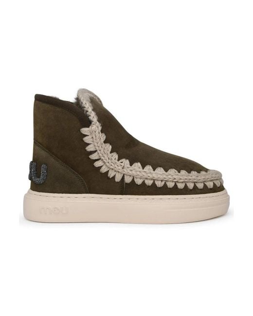 Mou Brown Winter Boots