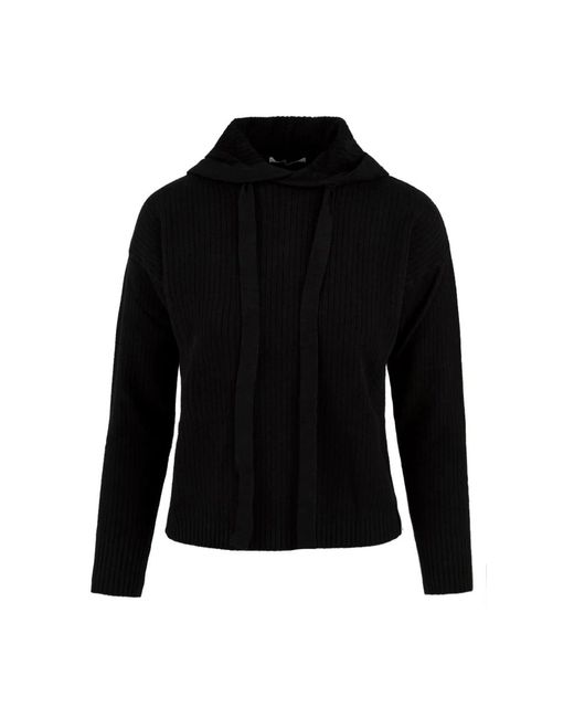 hinnominate Black Schwarze sweaters für frauen