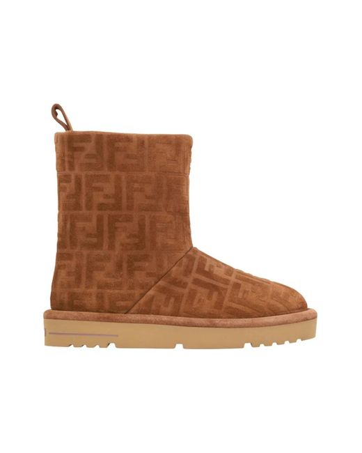 Fendi Brown Apres Chic Boot