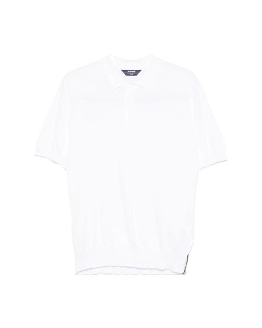 K-Way White T-Shirts for men