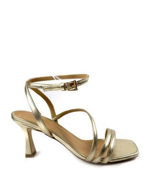 Roberto Festa Metallic High Heel Sandals