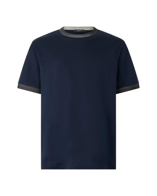 Herno Blue T-Shirts for men