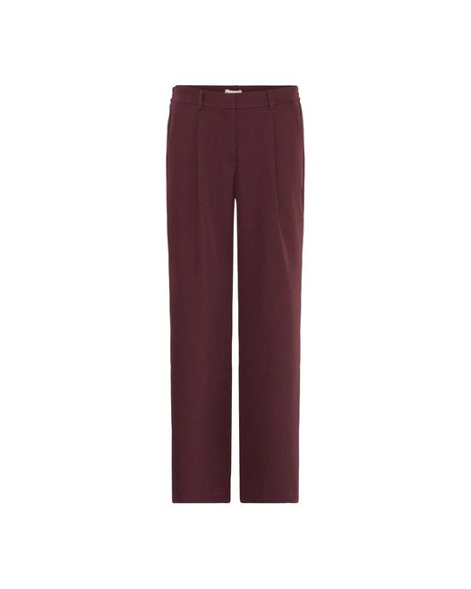 Ichi Broeken ,Rood ,Rechte Broek in het Purple
