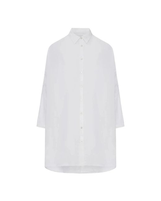 120% Lino White Shirts