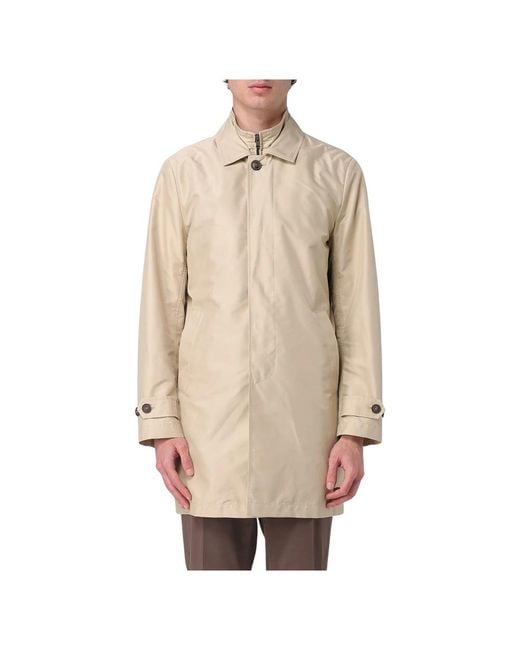 Fay Jassen ,Ochtend Front Trench Coat in het Natural voor heren