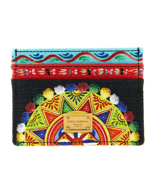 Dolce & Gabbana Blue Wallets & Cardholders