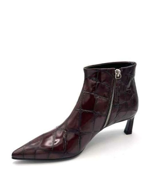 Heeled Boots di Halmanera in Brown