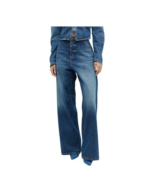 Vintage jeans con cuciture a contrasto di DIESEL in Blue