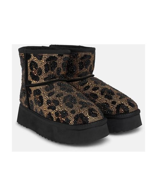 Alma En Pena. Black Winter Boots
