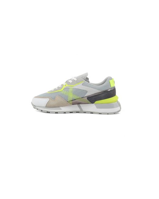 Munich Schoenen ,Grijs ,Leer Sneakers in het Green