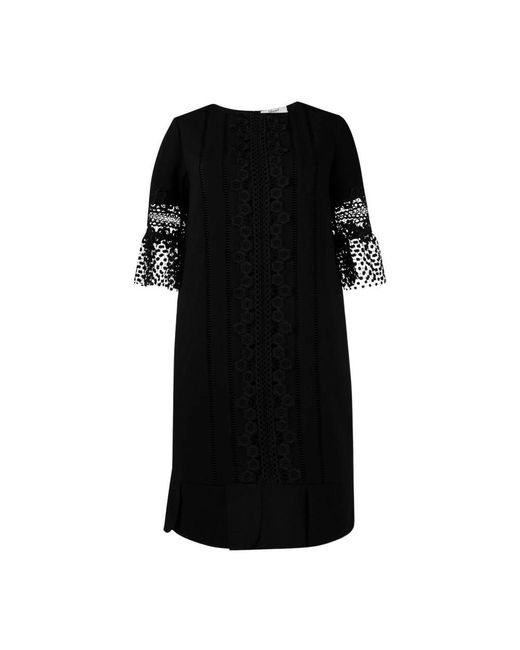Blugirl Blumarine Black Short Dresses