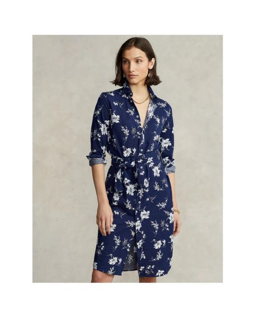 Polo Ralph Lauren Blue Shirt Dresses